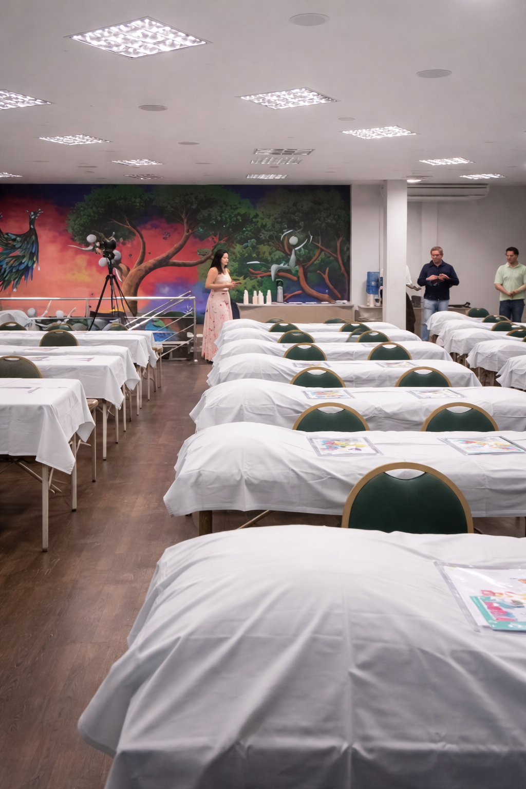 Maca profissional preparada para evento de terapia holística no Rio de Janeiro